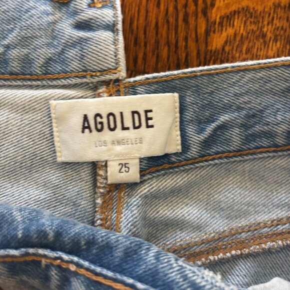 AGOLD asymetrical jeans - Picture 3 of 4